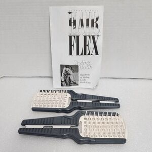 Bendi Brush Blue Round Hairstyle Brush Comb 4 Combos Volumizer Teasing Combs New